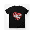 thumbnail image 4 of I'm A Sucker for You" Valentine's Day T-Shirt - Cute Love Pun, Romantic Gift for Couples, Black Cotton Tee with Red Heart & Sweet Graphics, Round Neck Short Sleeve, Valentines Day Gifts, 4 of 5