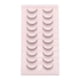 thumbnail image 1 of Pestañas postizas únicas de Bargains, 10 pares para maquillaje, negro B-10, 1 of 5