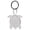 Assorted, variant on Color-Changing Key Chain Shark - Red by DelSol for Women - 1 Pc Keychain