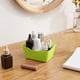 thumbnail image 5 of Minicaja de almacenamiento apilable con asa | Organizador de joyas y escritorio en color caramelo | Contenedor de plástico multifuncional para oficina, baño y cocina, 5 of 6