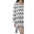 thumbnail image 4 of Moomaya Robes Décontractées Femmes Rayonne Robe Mini à Manches Longues pour Femmes, 4 of 4