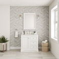thumbnail image 2 of James Martin Vanities 157-M29 Bristol 29" W X 40" H Rectangular Wood Framed Bathroom Wall, 2 of 5