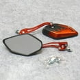thumbnail image 7 of 2Pcs/Set 8/10mm Motorbike Scooter Motorcycle Handlebar Mount Rear View Mirrors, 7 of 7