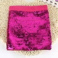 thumbnail image 2 of Inleife Womens Skirts Women's Solid Color Sequin Elastic Ultra Short Skirt Half Skirt, 2 of 4