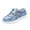 10#Blue, variant on Women Retro Paisley Bandana Print Boat Shoes, Lightweight Breathable Lace Up Casual Flats Non Slip Thick Rubber Sole Daily Walking Shoes