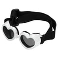 thumbnail image 1 of Hudfg Dog Sunglasses Glasses For Small Breed, Dog Goggles Puppy Sunglasses For Uv Eye Protection Anti-Fog Snowproof Wind Dust, Adjustable Doggy Pet Sunglasses For Motorcycle Riding Driving, 1 of 4