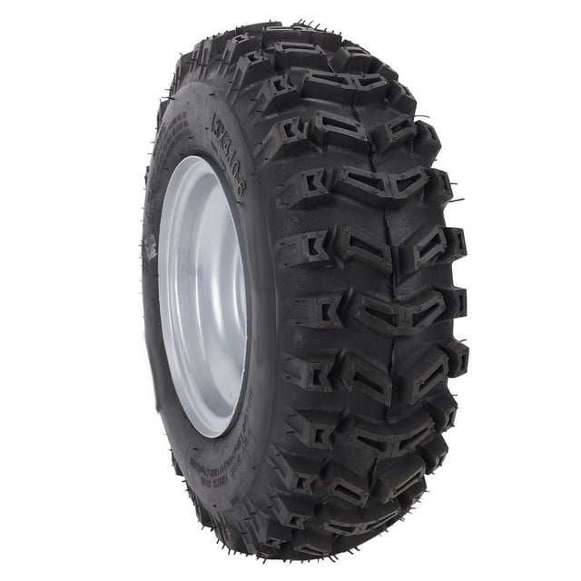 Neumático 13x4.1-6 13, A Prueba De Impactos Control Mejorado Pernos M8x3 Fijación Goma Duradera Previene Pinchazos Neumático ATV De Goma Con Llanta De aleación De Aluminio Para