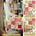 thumbnail image 5 of Pioneer Flower Floral Print Pattern Round Tablecloth 60 X 60 Inch, Wrinkle Resistant Wipeable Table Cloth for Kitchen Dining Picnic Patio Party, 5 of 6