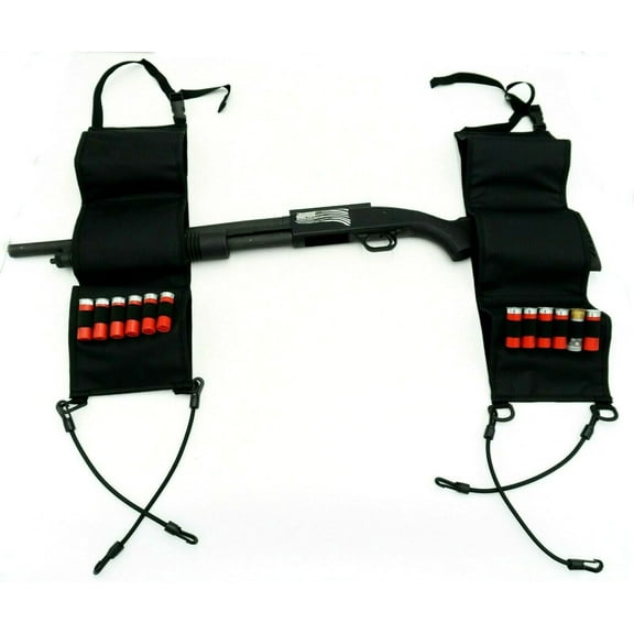 Back Seat Gun Holder Shotgun Truck Rack Vehicle Rack Car Hunting Rifle BLACK