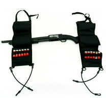 Back Seat Gun Holder Shotgun Truck Rack Vehicle Rack Car Hunting Rifle BLACK