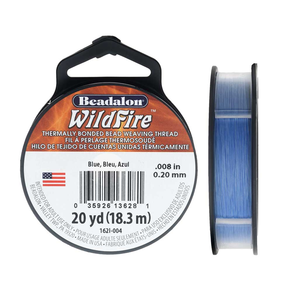 Smoke Gray 6lb Test and 0.006 Thick FireLine Braided Beading Thread 50 Yards