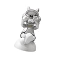 thumbnail image 2 of TISHITA Astronaut Figurine Modern Statue, Creative Collectible Resin Astronaut Sculpture Desktop Ornament for Living Room Office Desk A, 2 of 8