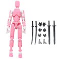 thumbnail image 1 of T13 Action Figure Titan 13 Action Figure Robot Action Figure3d Printed Action, 1 of 5