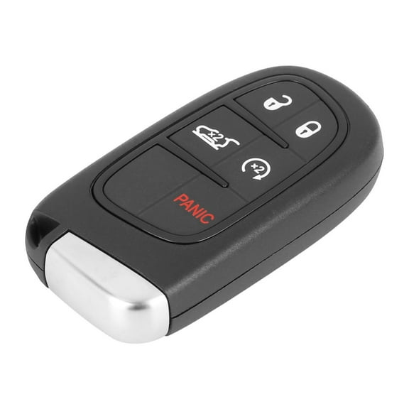 GQ4-54T for JEEP Replacement 4 1 Button Key Fob Shell Case Black for Jeep Grand Cherokee 2014-2018