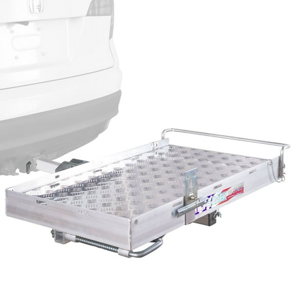 Tilt-A-Rack Aluminum Scooter and Wheelchair Mini Carrier - 350 lb. Capacity