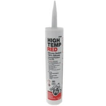Oatey Hercules 10.1oz High Temp Red Silicone Sealant - 25666