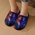 thumbnail image 7 of Kids Henry Danger Slippers Boys Girls Non-Slip Fuzzy House Slippers Warm Soft Plush Winter House Shoes Slip-On Shoes, 7 of 7