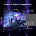 thumbnail image 6 of Sealan Gaming Monitor 27 inch 180Hz Full HD AMD FreeSync & Flicker-Free - Enhance Gaming Experience, 6 of 8