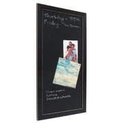 DesignOvation Black Framed Magnetic Chalkboard