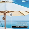 thumbnail image 6 of RONY Bluetooth Speaker with Clip Led Lights - IP55 Waterproof Wireless Speaker Portable Outdoor Speaker - 10H Playtime Speaker for Gift Shower Party Home Travel, 6 of 7
