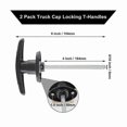 thumbnail image 4 of T-Handle Locks for Truck Canopy Replacement with Keys and Secure Locking Mechanisms, 4 of 5