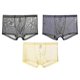 thumbnail image 1 of 5pcs Men's Underwear Sexy Mesh Breathable Boxer Briefs Low Rise Cool Boxers, 1 of 1