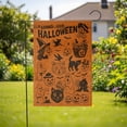 thumbnail image 3 of TiniDecor Vintage Halloween Garden Flag – 36”x60” Long Live Halloween Yard Banner, Orange Spooky Decor, 3 of 5