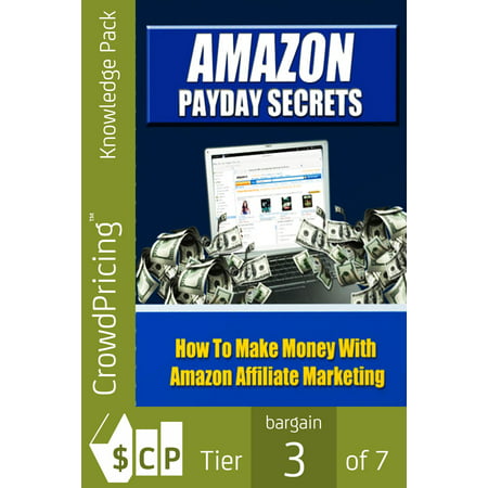 Amazon Payday Secrets: Amazon was a pioneer in affiliate marketing and has gone on from its early days to become one.. -