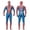 Blue, variant on Classic Spider Bodysuit 2026 New Halloween Spide Cosplay Costume Halloween Superhero Full Jumpsuit,160