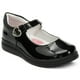 thumbnail image 4 of Zapato Escolar Para Niña Charol Negro Cómodos Antiderrapante negro 19, 4 of 6
