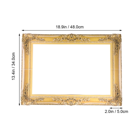 BESTYASH 1 Set Lightweight Photo Frame Booth Prop Made of Premium Paper Material for Party and Event Decoration
