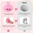 thumbnail image 6 of Rare Style Sugar Dumpling Squishy,Glitter Squishies Dumpling, Slow Rising Stress Relief Squeeze Toys with Glitter, Kawaii Bun Shape Sensory Fidget Toys for Teens Adults, Anxiety Relief Desk Toys Gift, 6 of 8