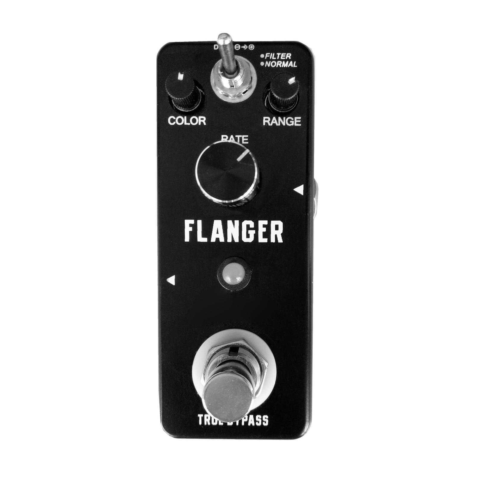 Elowen Mini Effect Pedal Guitar LN-312 Classic Analog Flanger Guitar Effect Pedal True Bypass Aluminum Alloy Shell