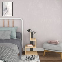 Ada Home Decor Nightstand, 3 Tier, S Shape Storage Modern Side Table for Bedroom - Oak