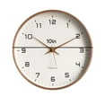 thumbnail image 2 of DESIGNICE Nordic Wooden Wall Clock,Modern Minimalist Mute Clock for Living Room Kitchen Home Decor, 2 of 7