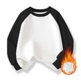 thumbnail image 4 of StSilkitty Sweatshirt for Boys Girls Cotton Color Block Long Sleeve Crewneck Pullover Sweatshirts Fall Winter Casual Tops, 4 of 9