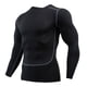 thumbnail image 5 of Jumpingount Ropa interior térmica para hombre, medias elásticas deportivas de secado rápido, ropa deportiva de manga larga para correr en Nuevo estilo,L 2piezas, 5 of 6