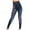 Blue, variant on Baberdicy Womens Jeans Faux Women Denim Like Slim Pants Jean Denim Fashion Pants Fit Embroidery Pants Jeans for Women Trendy Stretch Black
