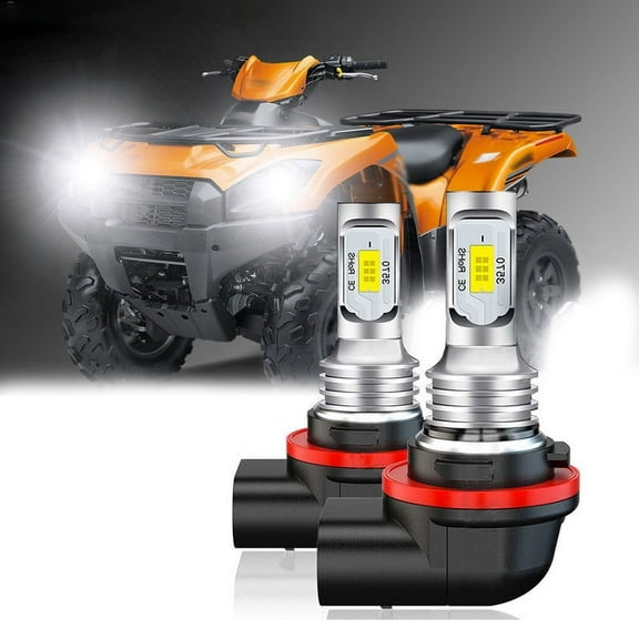 For Honda ATV TRX250 34901 HR3 A21 LED Headlight Bulb 12V 35W HI-LOW
