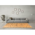 thumbnail image 3 of Ahgly Company Indoor Rectangle Oriental Orange Industrial Area Rugs, 2' x 4', 3 of 4