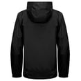thumbnail image 2 of Men's Packable Rain Jacket Windbreaker Waterproof Lightweight Rain Coat with Hood for Golf Cycling Hiking Black S, 2 of 7