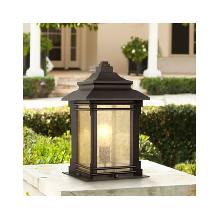 Franklin Iron Works Asian Outdoor Light Fixture Bronze 16 5 Textured Gl For Exterior House Porch Patio Franklin Iron Works Asian Outdoor Light Fixture Bronze 16 5 Textured Gl For Exterior House Porch Patio