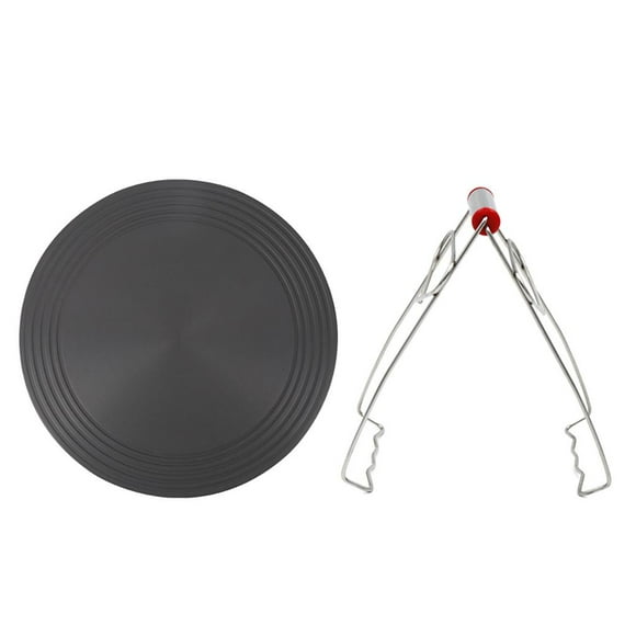 Placa De Conducción De Difusor De Calor Con Revestimiento Antiadherente Para Protección De Olla De Estufa 24 Cm Sunnimix Placa difusora de calor