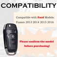 thumbnail image 2 of Llavero de repuesto con 4 botones abatibles para Ford Fusion 2013-2016, 2 of 9