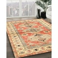 thumbnail image 2 of Ahgly Company Indoor Rectangle Traditional Orange Geometric Area Rugs, 7' x 10', 2 of 6