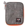 thumbnail image 2 of Cable USB Auricular Unidad flash Viaje Mini Bolsa Bolsa de almacenamiento Gris, 2 of 7