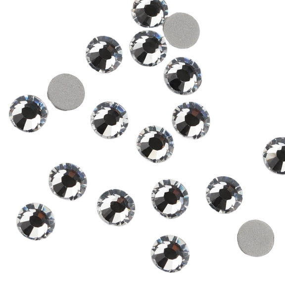 Fixation Crystal Cristales Flatback Silver Back Non Hotfix Rhinestones For Bags Shoes Garment Phone DIY Nail Art