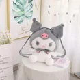 thumbnail image 1 of 40cm Plush Toy Kuromi chinchilla Children‘s Cartoon Backpack Fashion Modeling Gift, 1 of 6