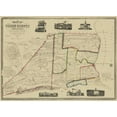 thumbnail image 2 of Pasehall 32x24 Black Ornate Wood Framed with Double Matting Museum Art Print Titled - Union County Pennsylvania - Pasehall 1856, 2 of 4