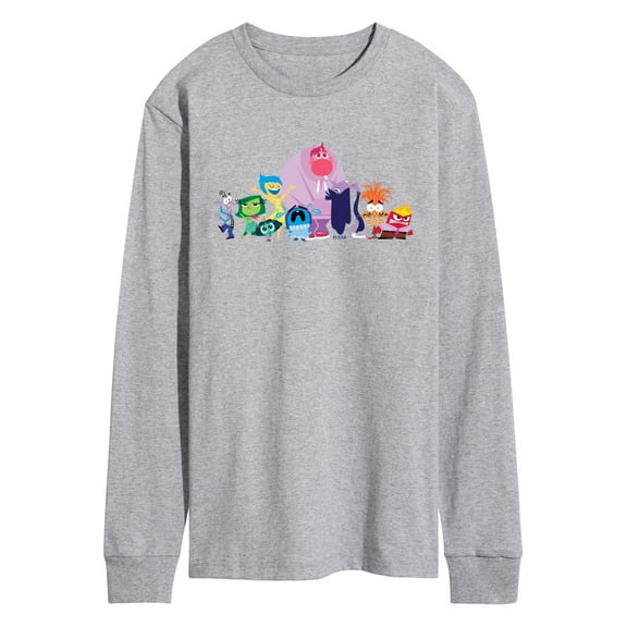 Inside Out 2 - Joy And Friends - Men's Long Sleeve Graphic T-Shirt